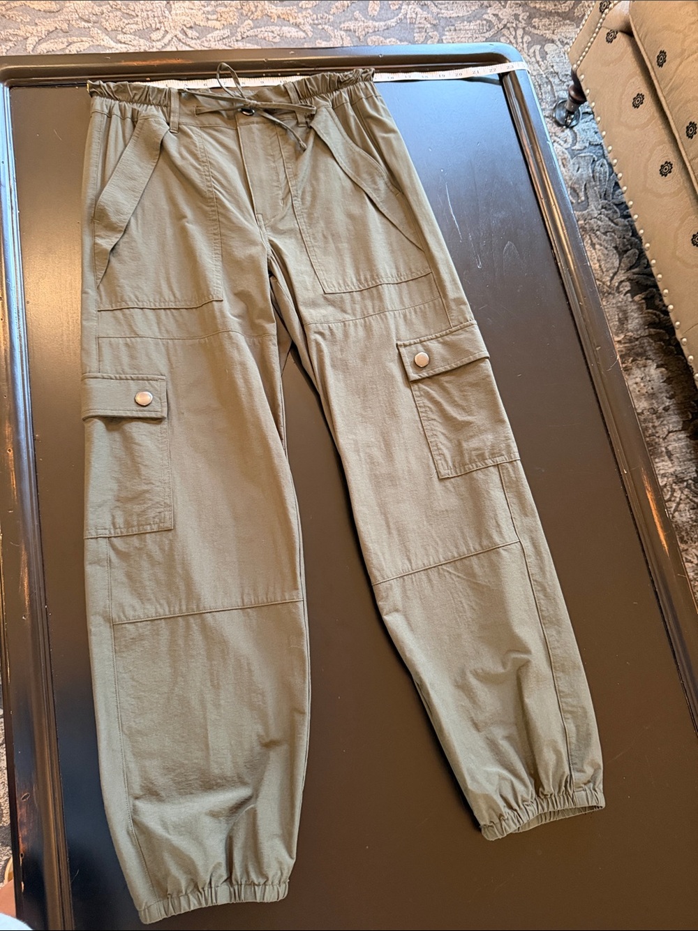 CAbi cargo Olive Green Cargo Jogger Pants#4511